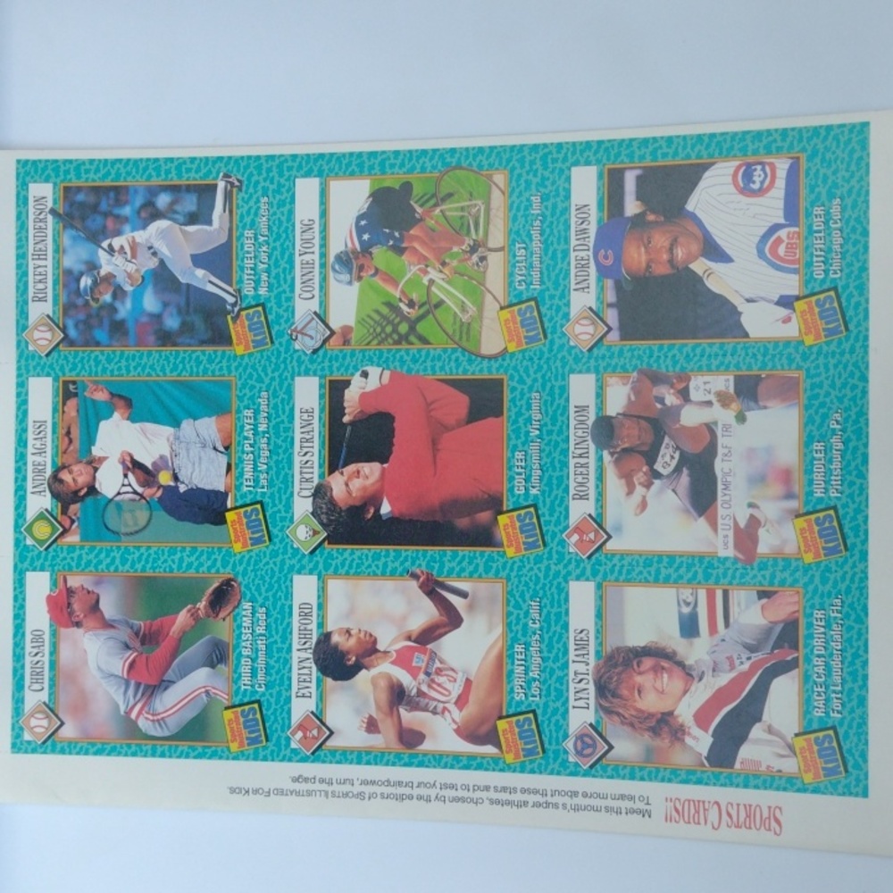 Sports Illustrated Kids Uncut Card